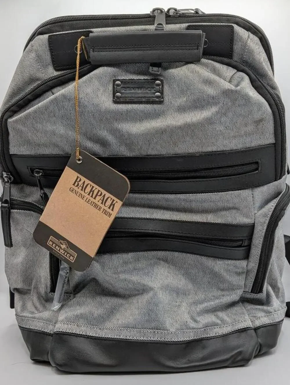Kenneth Cole Reaction Large $79.99 Gray Polyester Travel Backpack